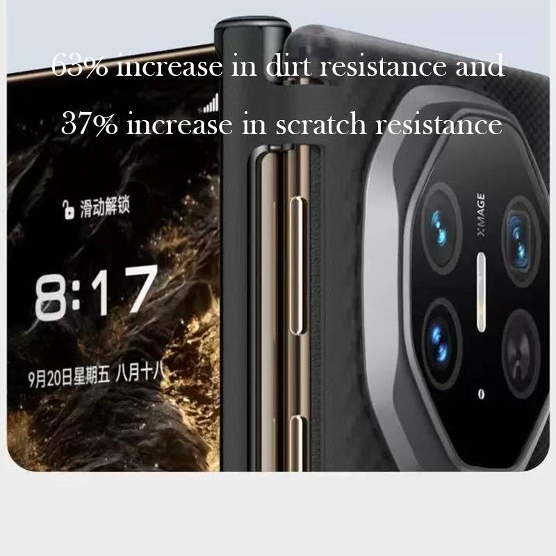 DEDENSE Carbon Fibre Case For Huawei Mate XTS Kevlar Wireless Charging Back Cover Case for HUAWEI MATE XT XTS