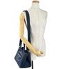 PRADA canvas Canapa Tote Bag denim blue Women Used