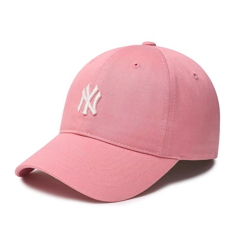 Korea MLB NY Yankees Verstellbare Baseballkappe, Unisex Softtop mit großem Logo und LA Duckbill-Design.