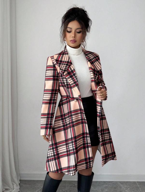 2025 Winter Women's Double-Faced Wool Windbreaker Coat