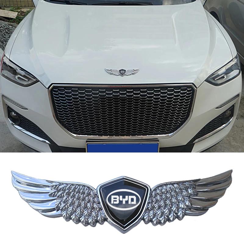 Car Body Badge Sticker Front Hood Emblem for BYD Qin Han Tang Pro E2 E3 E9 D1 Frigate 07 Dolphin Sea Lion Seal Landing Craft