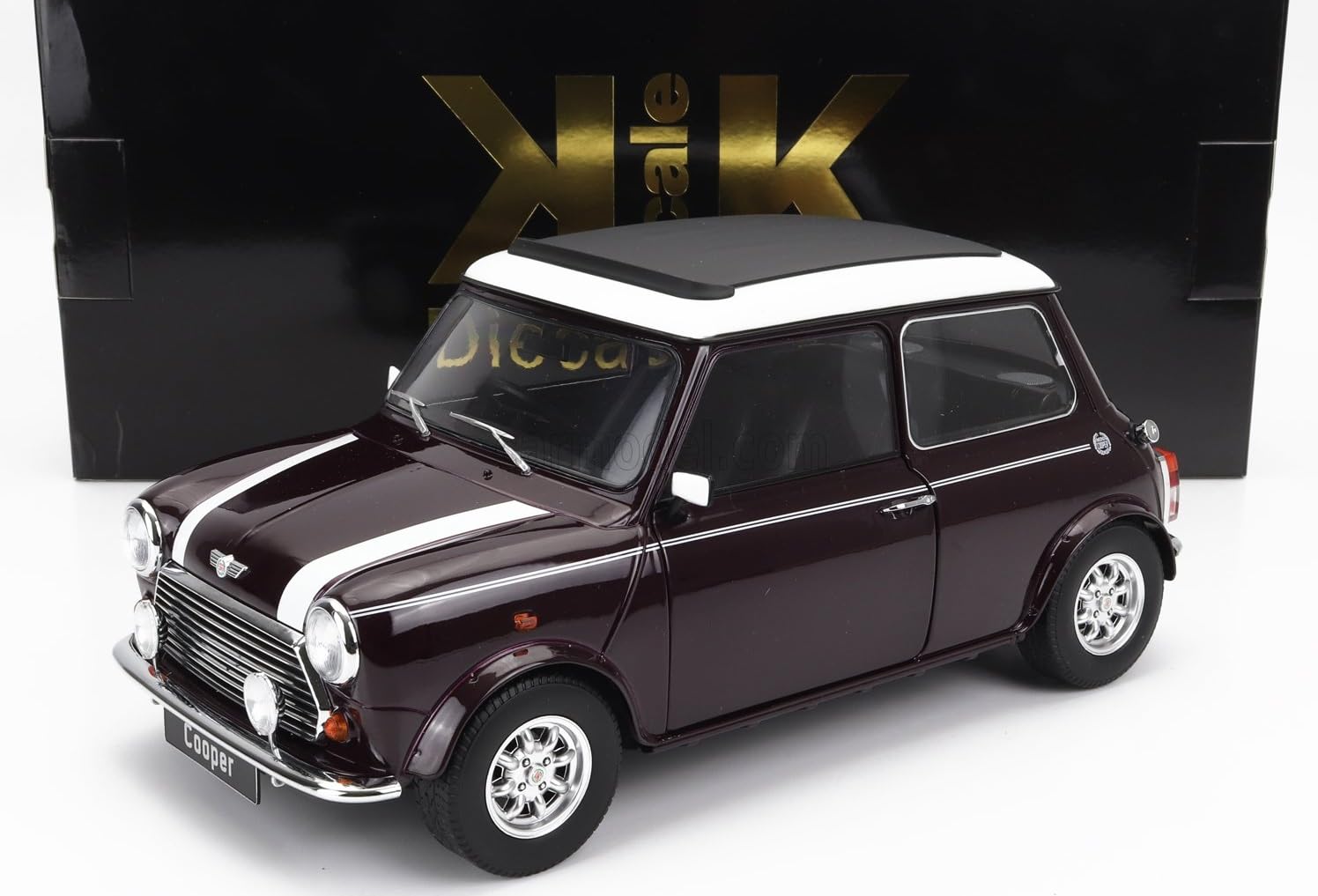 

Mini Cooper Minicar MINI RHD Sunroof KK-Scale 1/12 (Purple Metallic/White) [Used] фиолетовый