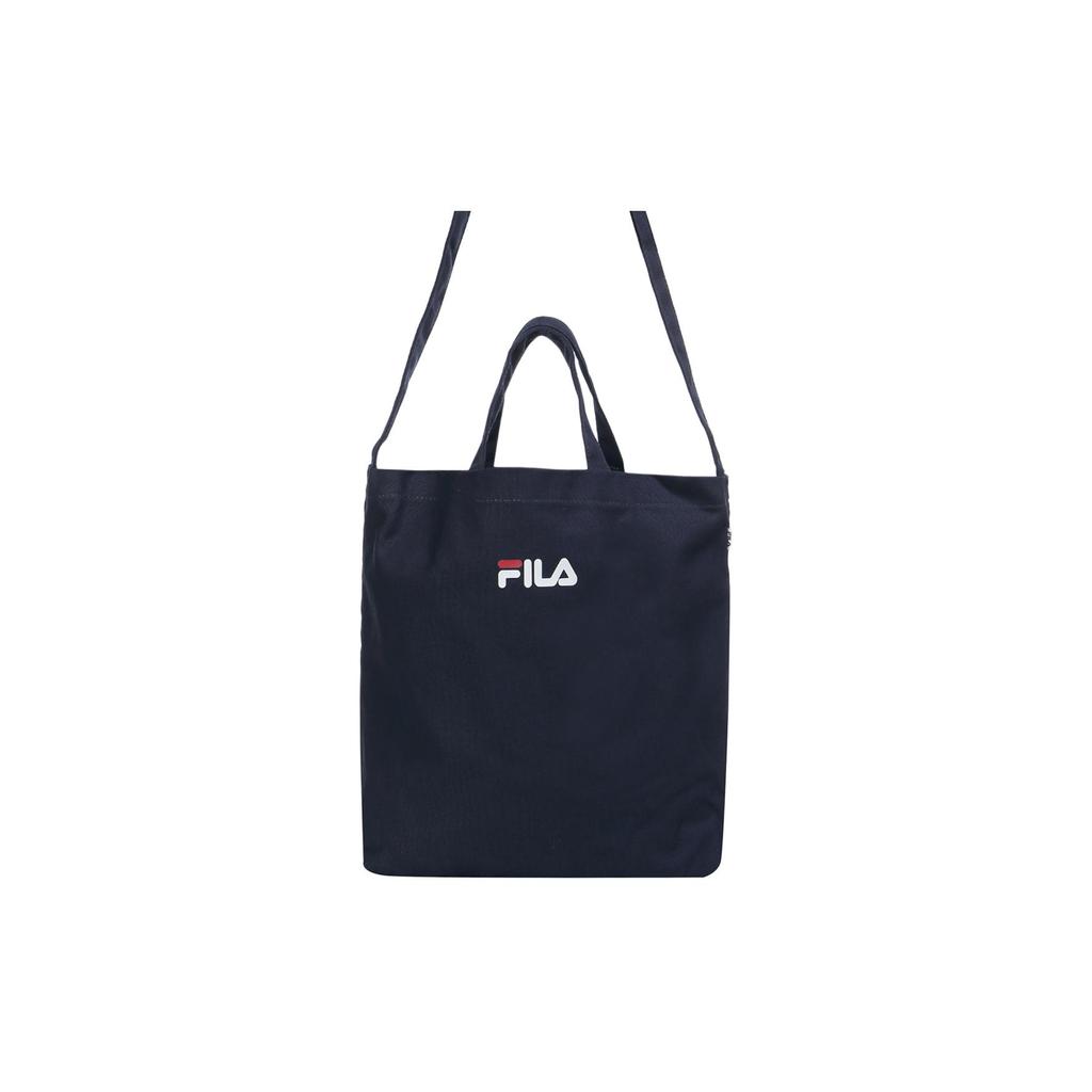 New FILA Eco Friendly Canvas Crossbody Bag, Canvas Bag, Shoulder Bag, Handbag Regular Unisex Black FS3BCB6372X-BLK