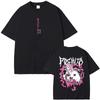 Japan Anime Kettensäge Unisex Denji Pochita Lustiges Meme T-Shirt Unisex Damen Unisexga Lässig Cosplay T-Shirts Herren Baumwolle Vintage T-Shirts