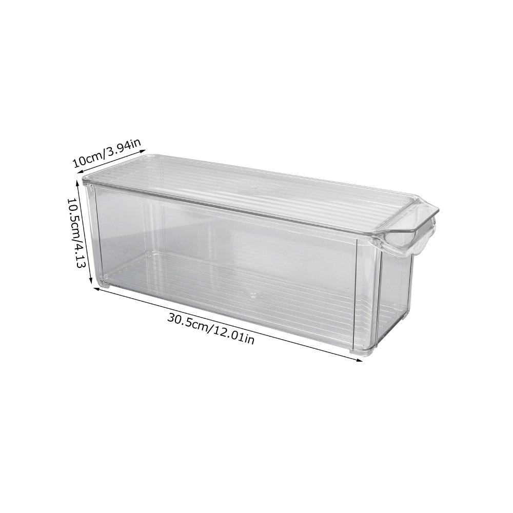 Transparent Clear Organizing Bin Plastic Storage Container Organizer Bin  Kitchen