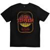 Led Zeppelin T Shirt 1971 Wembley Band Logo Official Mens Black M
