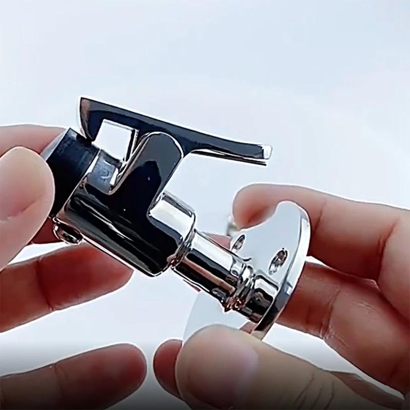 Stainless Steel 316 Boat Door Stopper with Spring Latch for Yacht & RV/Motorhome