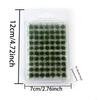 70/91 Tufts Static Grass Tufts for Miniature Garden Decor,Tiny Bonsai Model Grass Tufts,Crafts Scene Decor,DIY Micro Landscape