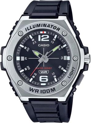 Standard Analog Quartz Watch with LED Light Black Overseas Model [Casio] MWA-100H-1AV Men's [Item]