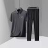 Men's Two-piece Suits, Men's Summer Wear, A Complete Set of Men's Sports Suits, Men's Matching Clothes and Pants