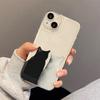 Black White Cat Phone Case For iPhone 17 16 15 11 12 14 13 Pro Max Mini X XS XR 7 Plus 16E Shockproof Transparent Cover Fundas