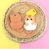 Hanger Animals Keychain Handmade Access Card Cover Multi-color Bag Charm  Bag Pendant