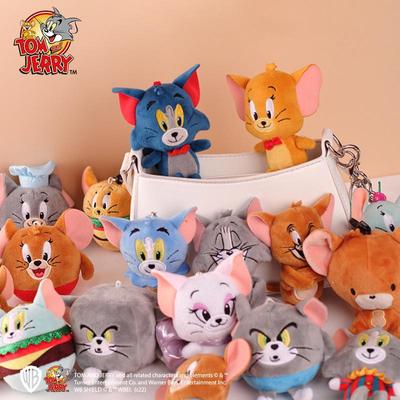 Tom & Jerry Plüschtiere: Katzen-Anhänger & Mäuse-Schlüsselanhänger-Anhänger für Kinder