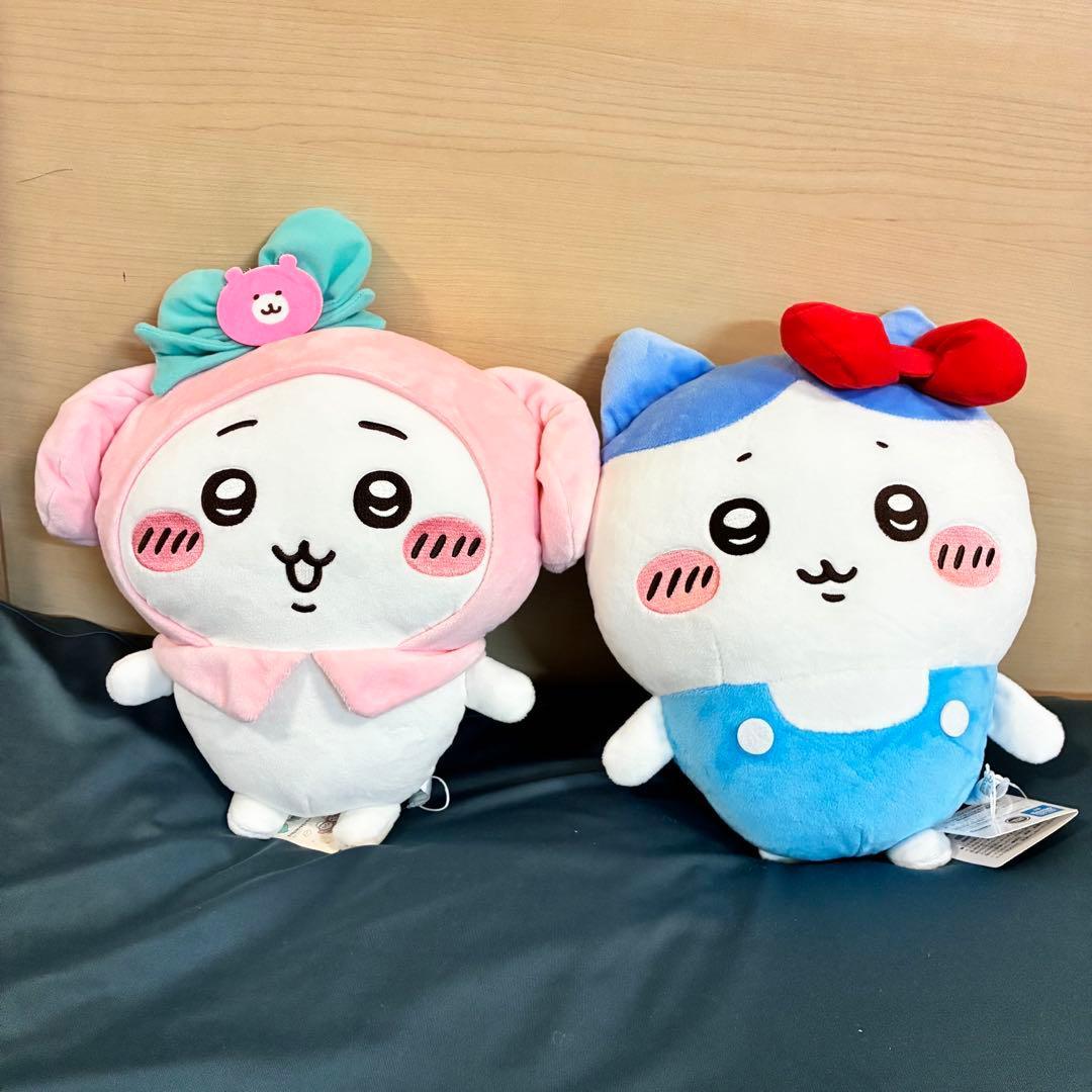 Chikawa Sanrio BIG stuffed toy Hachiware x Kitty Chikawa x My Melo