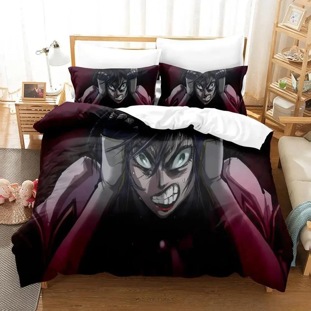Record of Ragnarok Sängklädesset Enkelt Twin Full Queen King Size Sängset Vuxen Barn Sovrum Påslakanset 3D Anime Lakan Set