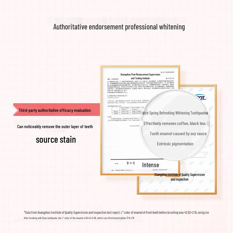 blispring Strawberry Sundae Ice Cream Toothpaste