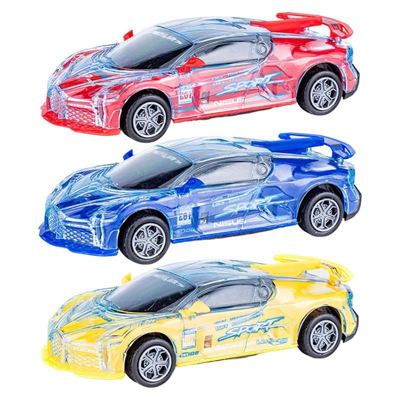 Trägheitsspielzeug Polizeiauto mit Licht und Musik für Jungen