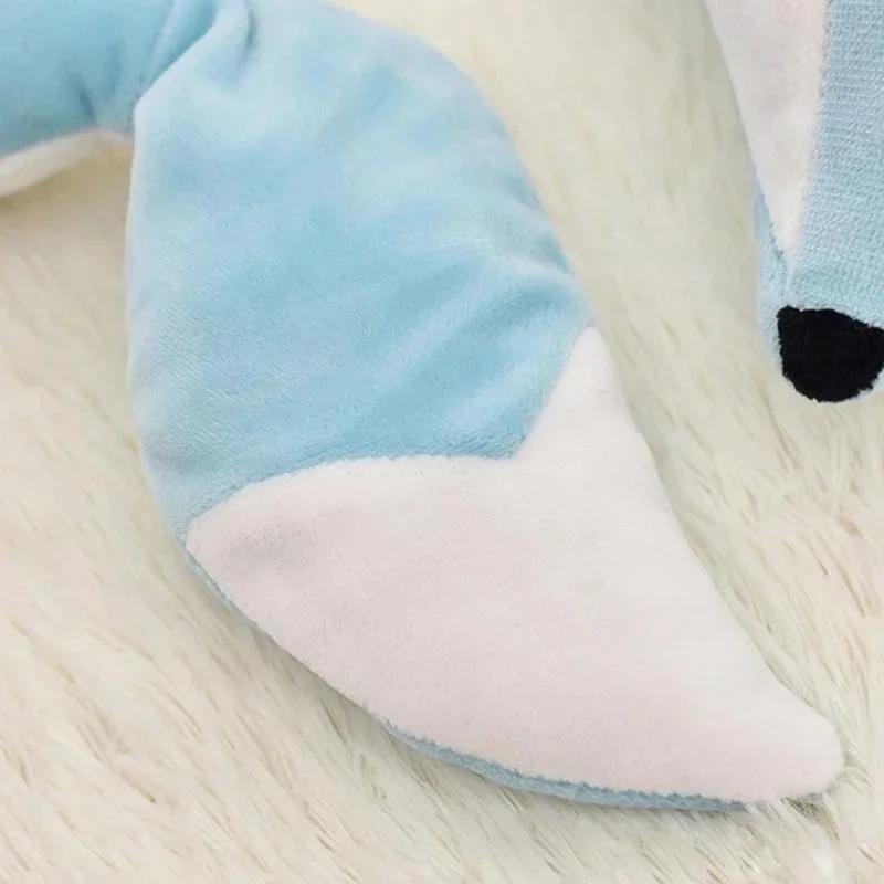 Travel Pillow U Shape Neck Pillow Cute Fox Pillow Hug Sleeping Pillows Ornamental Pillow Office Sleep Pillow 30*30*8CM