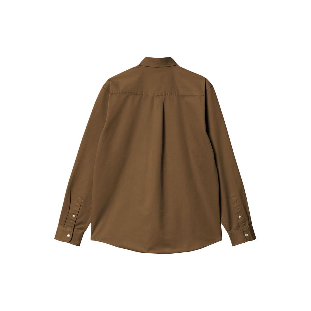 Carhartt WIP Madison Shirt Garment-Dyed Series Men shirts Brown I023339-22U-XX