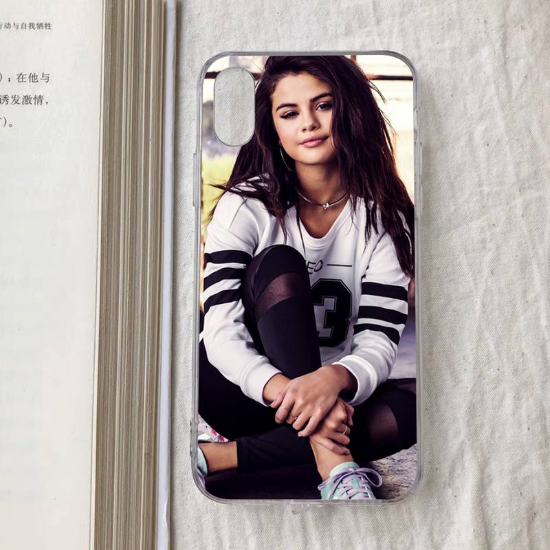 Selena Gomez Phone Case For iPhone 11 12 13 14 Mini Pro Max XR X XS TPU Clear Case For 8 7 6 Plus SE 2020