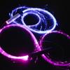 Battery Powered LED Whip LED Optical Fiber Dance Whips 360° Swivel Whip Toy 22 Color Effect Modes  Light Up Dancing