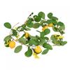 Lemon Rattan Fake Plant For Wedding Party Decorations