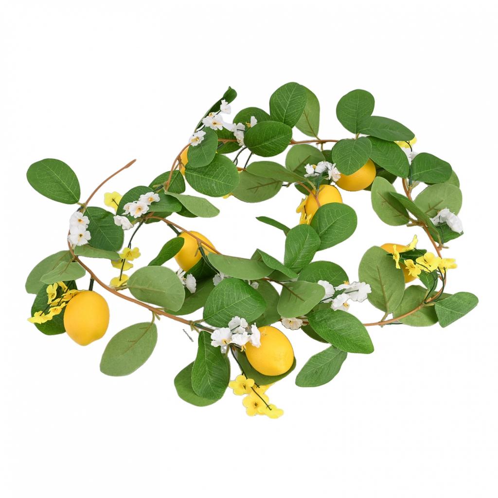 Lemon Rattan Fake Plant For Wedding Party Decorations
