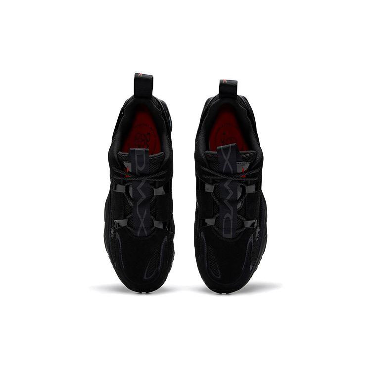 Reebok Dmx6 Mmxx Comfortable Mesh Synthetic Leather Suede Patent Low Top Running Shoes Unisex Sneaker Black FW6648
