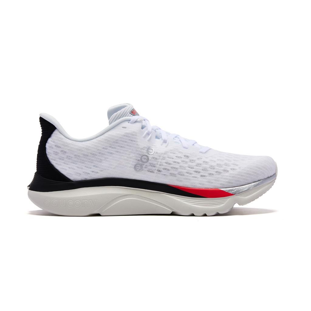 Saucony Kinvara 16 Cushioning Breathable Lightweight Cushioning Breathable Lightweight Running Shoes Unisex White S31020-551