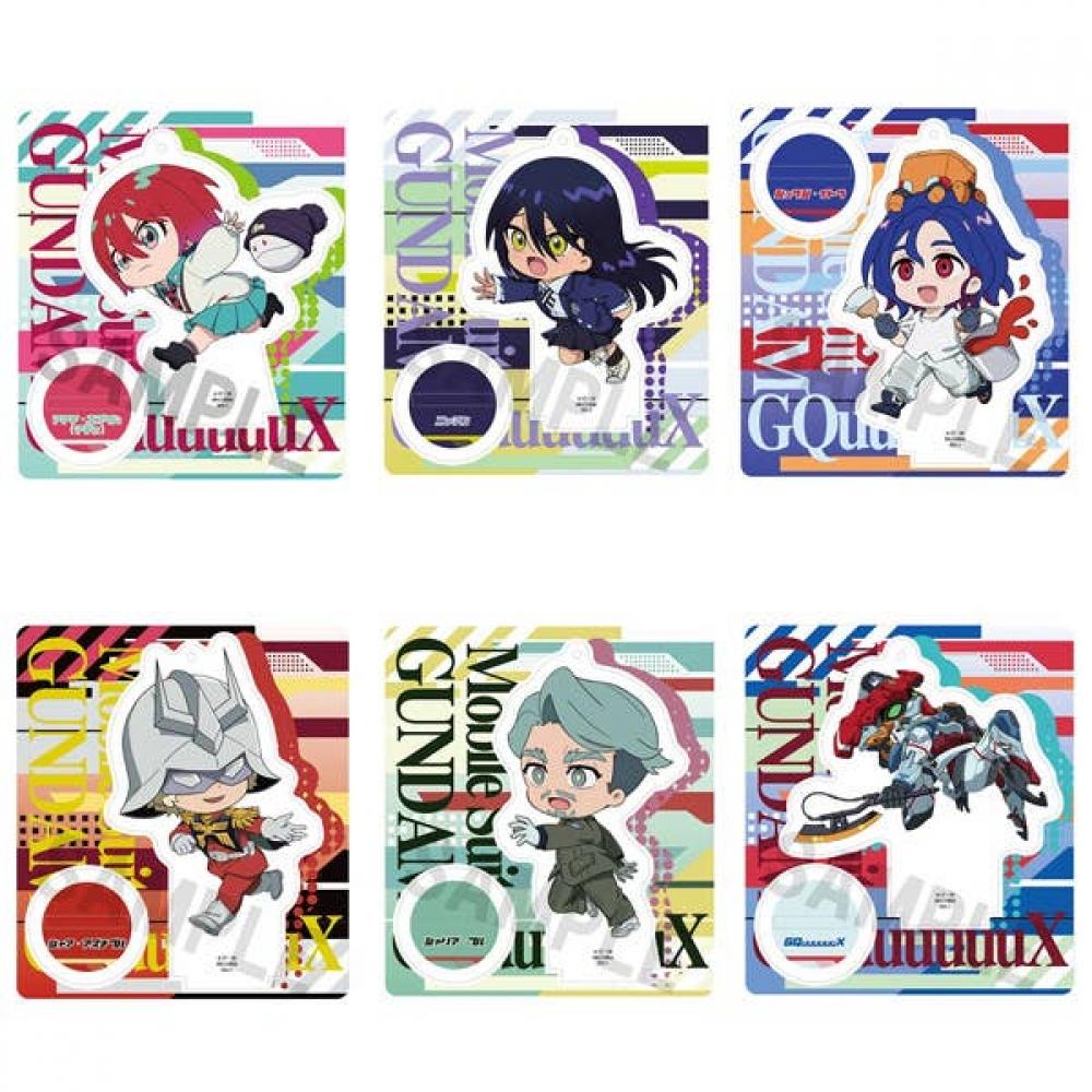 Gundam Gquuuuuux Acrylic Stand 1box  6pcs 