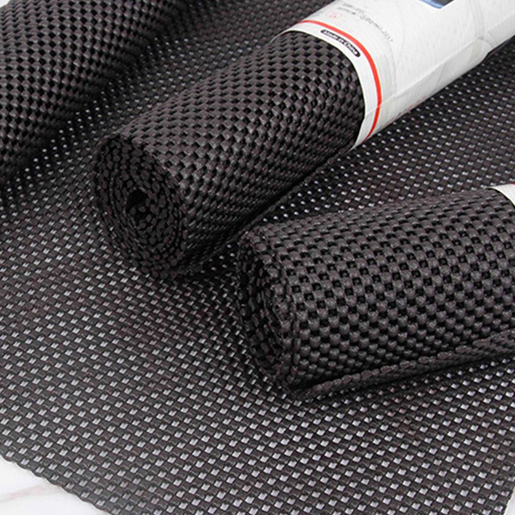 150 X 50cm Car Anti Slip Mat PVC Anti Slip Multifunctional Black Floor Protector Carpet for Trunk