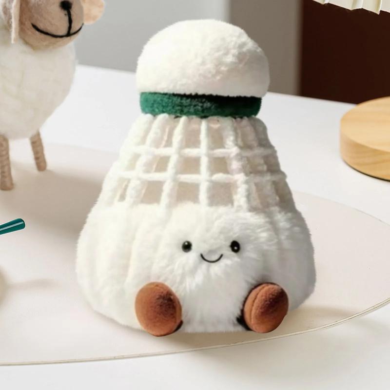 Badminton Plush Pendant Cute Key Chain Cute Badminton  Plush Toy Pendant Doll Friend Gift