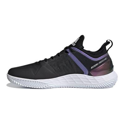 Adizero Ubersonic 4 M Clay Nero Iridescente Sneakers Unisex Nero Core Bianco Calzature Argento-Menta FX1372