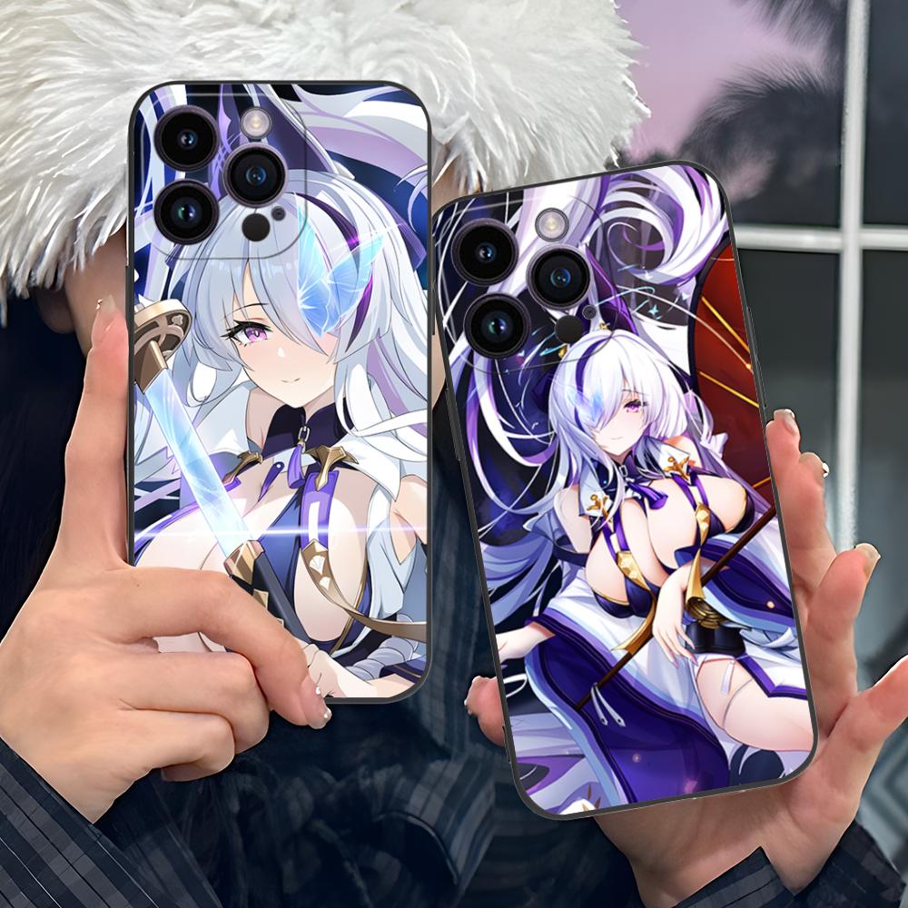 Azur Lane Unzen Matte TPU Mobile Phone Case for iPhone 17 16 15 14 13 12 11 X XR XS 8 7 Air Pro Max Plus Mini Colorful Cover