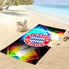FC Bayern Munchen Print Beach Towel, Large Soft Quick Dry Towel for Beach Camping Swimming