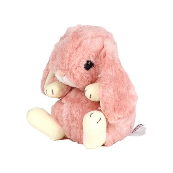 Rabbit Lop Ears Plush Toy S: Pink