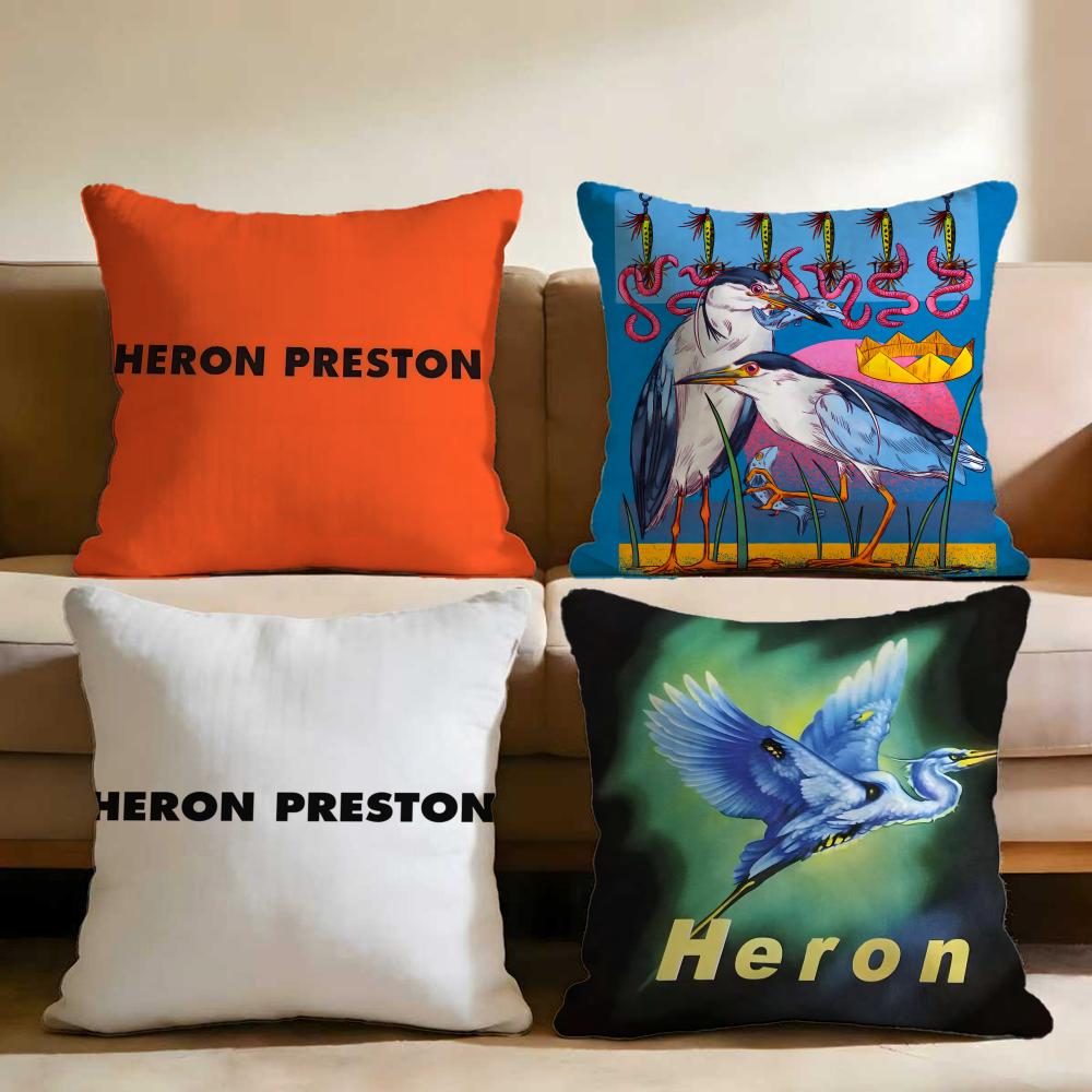 Brand H-Heron Preston Cushion Cover Multi-Scene Pillow Cover for Home & Car - Reversible, Soft & Durable for Daily Use