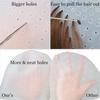BEPAN Silicone Hair Coloring Highlighting Cap with Hooks 2 Set Reusable Silicone Highlight Cap Pull Through Hair Coloring Frosting Cap