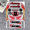 For HONDA Reflective Motorcycle Stickers, 3M Safety Warning At Night In The Dark Scooter Helmets KP5