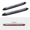 2×9.25" Universal Car LED Daytime Running Light Scan Waterproof Headlight Strip Sequential Flow Yellow Turn Signal White DRL Light