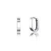 Silver One-Touch Earrings U0104