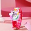 Orologio per Bambini Che i Bambini Amano Ragazzi e Ragazze Orologio con Cinturino in Silicone 3D Orologio Unicorno Cartoon per Bambini
