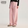 Teenie Weenie Women's Retro Chenille Straight Leg Sweatpants