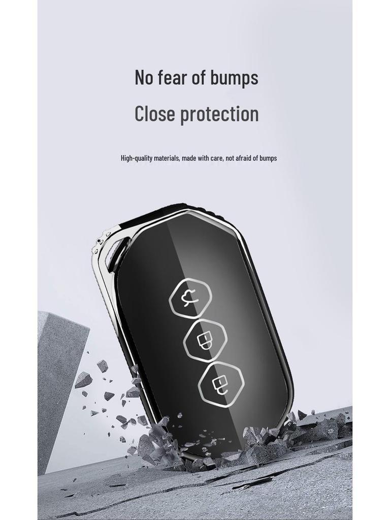 Key Case for Wuling Hongguang Miniev, Nanoev, Macaron, Baojun 510, 730, 530 - Ideal for Women