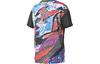 adidas Originals Oversized-Ärmel T-Shirt Damen Schwarz BJ8140