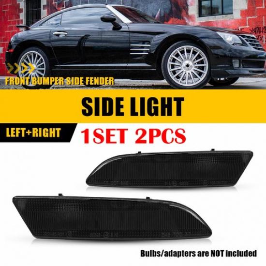 2-8PC Front Rear Bumper Signal Side Marker Light For 04-08 Chrysler Crossfire EA