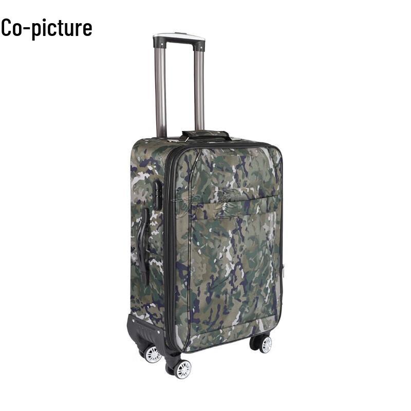 Retirement Commemorative Camouflage Rolling Suitcase