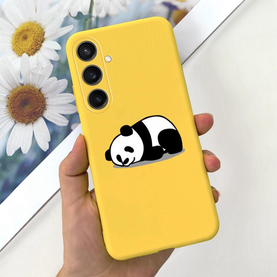 For Huawei Samsung Galaxy M15 F15 Back Cover Soft Matte Liquid Silicone Funda Samsung F15 Coque Astronaut Dinosaur Housing