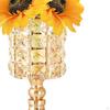 Sunflower Crystal Table Lamp Night Light Ambiance 3 Color Modes Unique Ambient Nursery