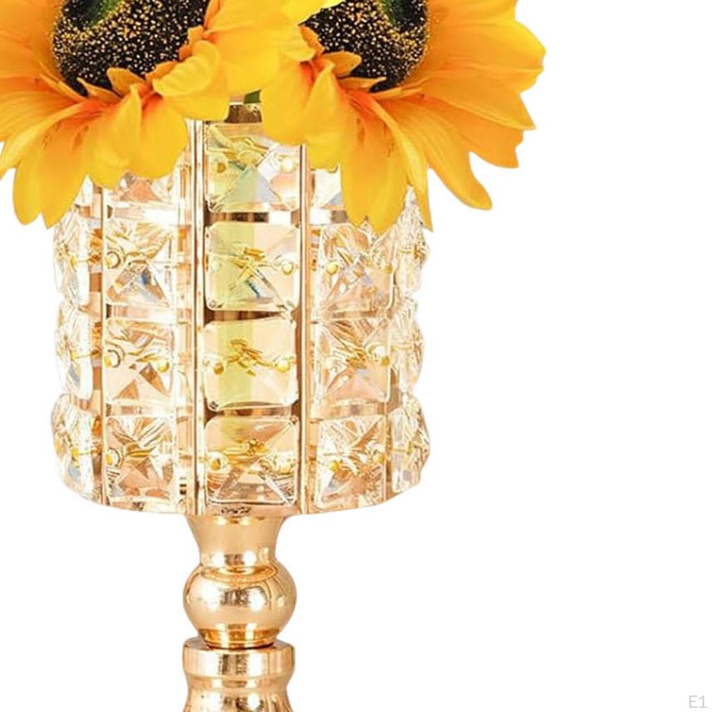 Sunflower Crystal Table Lamp Night Light Ambiance 3 Color Modes Unique Ambient Nursery